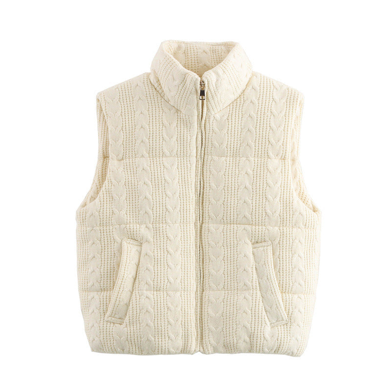 Snowy Knit Vest