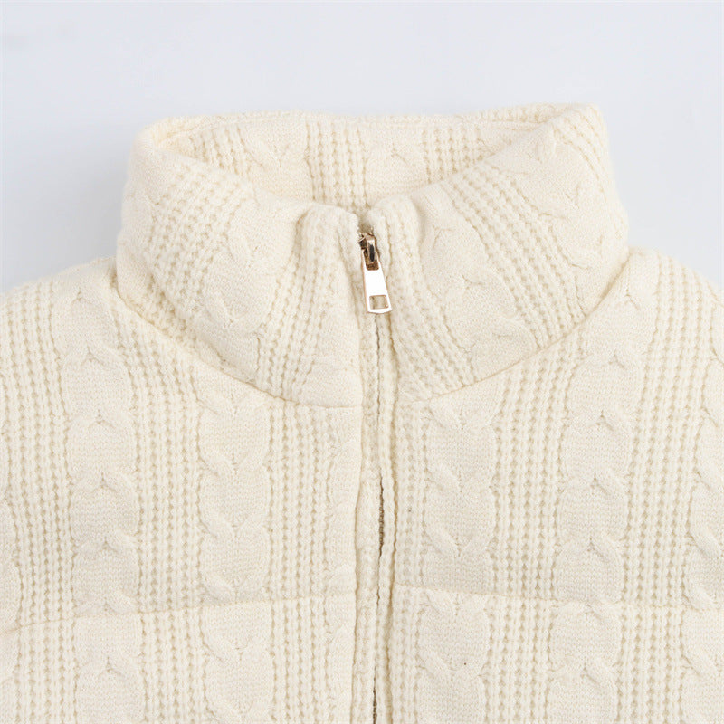 Snowy Knit Vest